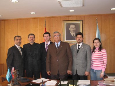 ULUDAĞ ÜNİVERSİTESİ REKTÖRLÜĞÜNE ZİYARET