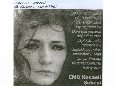 8 MART DÜNYA EMEKÇİ KADINLAR GÜNÜ