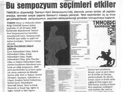 BU SEMPOZYUM SEÇİMLERİ ETKİLER