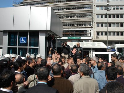 ANKARA'DA ULAŞIM ZAMMI PROTESTO EDİLDİ