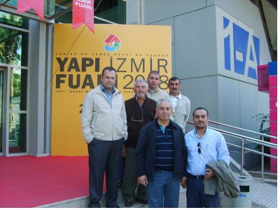 AYDIN'DAKİ ÜYELERİMİZ İZMİR YAPI FUARI'NA KATILDI
