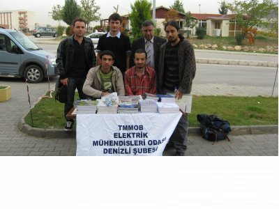 PAMUKKALE ÜNİVERSİTESİ'NDE EMO-GENÇ STANDI AÇILDI