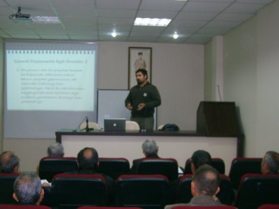 "GÜVENLİ İNTERNET KULLANIM"I SEMİNERİ AYDIN TMS DE GERÇEKLEŞTİRİLDİ