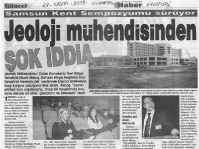 SAMSUN KENT SEMPOZYUMU SÜRÜYOR