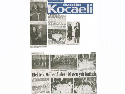 EMO KOCAELİ ŞUBE GELENEKSEL GECESİ YAPILDI