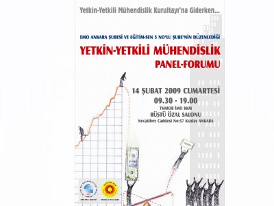 YETKİN-YETKİLİ MÜHENDİSLİK PANEL VE FORUMU DÜZENLENİYOR