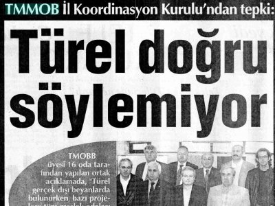 TÜREL DOĞRU SÖYLEMİYOR (KÖRFEZ-24.03.2009)