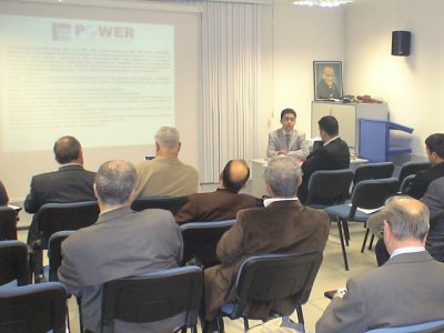 POVVER ELEKTRONİK FİRMA SUNUMU YAPILDI