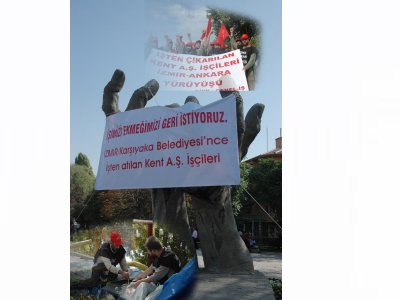 DİSKTEN KENT A.Ş. İŞÇİLERİNE YÖNELİK SALDIRIYA KINAMA