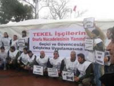 ANTALYA'DA TEKEL DİRENİŞİ İLE DAYANIŞMA