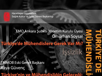 TÜRKİYEDE MÜHENDİSLİĞİN DURUMU PANELİ DÜZENLENİYOR