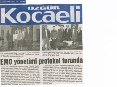 EMO YÖNETİMİ PROTOKOL TURUNDA