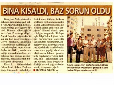 BİNA KISALDI BAZ SORUN OLDU-04.08.2010 MİLLİYET EGE