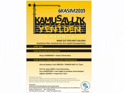 KAMUSALLIK YENİDEN BURSA YEREL ÇALIŞTAYI DÜZENLENECEK