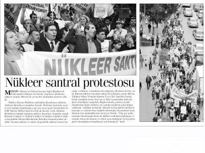 NÜKLEER SANTRAL PROTESTOSU (ANAYURT, 04.04.2011)