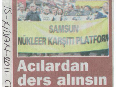 ACILARDAN DERS ALINSIN(HALK GAZETESİ-15.04.2011)