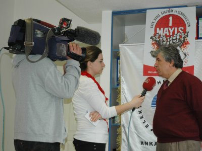 RAMAZAN PEKTAŞ, ULUSAL KANAL’A 1 MAYIS İŞÇİ BAYRAMI’NI DEĞERLENDİRDİ