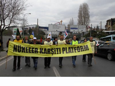 NKP BU KEZ İSTANBUL`DAN UYARDI: NÜKLEERİ SAVUNAN PARTİLERE OY YOK!
