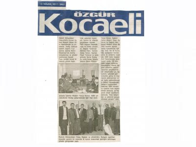 SAKARYA ELEKTRİK DAĞITIM A.Ş. ŞEBEKE İŞLETME BAKIM MÜDÜRLÜĞÜ`NE ZİYARET