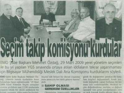SEÇİM TAKİP KOMİSYONU KURDULAR(ARENA GAZETESİ-04.06.2011)