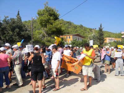 MERSİN AKKUYU`DA NÜKLEER KARŞITI ÇADIR KAMPA KATILDIK.