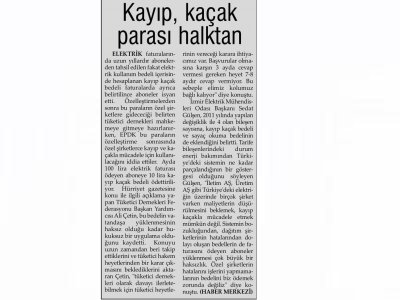 KAYIP KAÇAK PARASI HALKTAN - 19.08.2011 - EVRENSEL