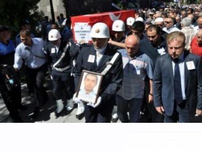 KAHRAMANMARAŞ ÜYEMİZ AHMET DARENDELİOĞLU` NUN POLİS OĞLU ŞEHİT OLDU.