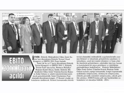 EBİTO 2011 FUARI AÇILDI - 26.11.2011 - ANAYURT