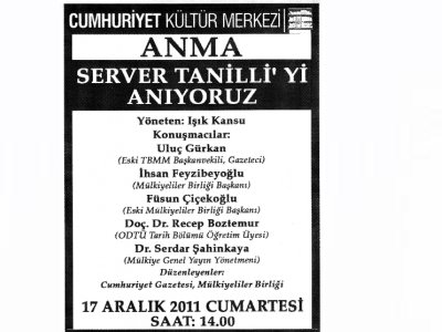 SERVER TANİLLİ ANILIYOR
