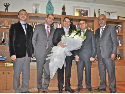 ŞUBE YÖNETİM KURULU KONAK BELEDİYESİ BAŞKANINI ZİYARET ETTİ