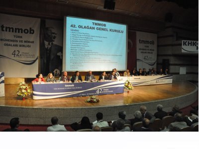 TMMOB 42. OLAĞAN GENEL KURULU GERÇEKLEŞTİRİLDİ