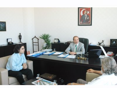 ASO 1. ORGANİZE SANAYİ BÖLGE MÜDÜRÜ İLE BPS VE İBK İLE İLGİLİ GÖRÜŞME YAPILDI