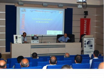 FEDERAL ELEKTRİK FİRMASIYLA DÜZENLENEN SEMİNER GERÇEKLEŞTİ