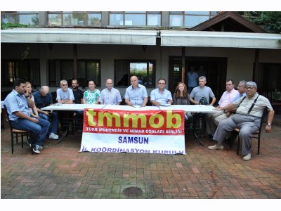 TMMOB SAMSUN İKK BASIN AÇIKLAMASI - SAMSUN SEL FELAKETİ
