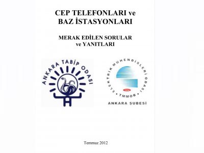 `CEP TELEFONLARI VE BAZ İSTASYONLARI MERAK EDİLEN SORULAR VE YANITLARI` BROŞÜRÜ YAYIMLANDI