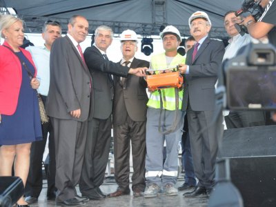 TMMOB ÖĞRENCİ EVİ`NİN TEMELİ TÖRENLE ATILDI