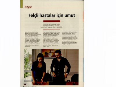 FELÇLİ HASTALAR İÇİN UMUT (BT HABER, EYLÜL 2012)