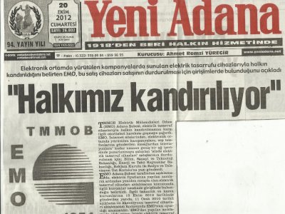TASARRUF CİHAZLARI KANDIRMACASI