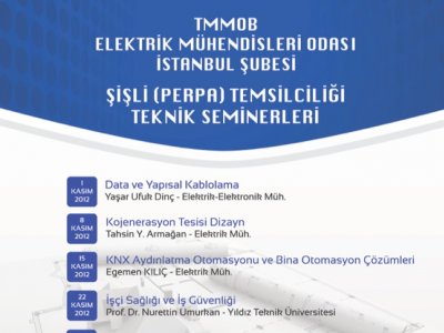 EMO İSTANBUL ŞUBESİ ŞİŞLİ (PERPA) TEMSİLCİLİĞİ SEMİNERLERİ