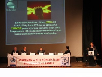 APARTMAN VE SİTE YÖNETİCİLERİNİ BİLGİLENDİRME PANELİ