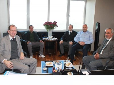 TÜRK TELEKOM BATI-1 BÖLGE MÜDÜRÜ ZİYARETİ