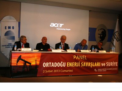 ORTADOĞU, ENERJİ SAVAŞLARI VE SURİYE PANELİ