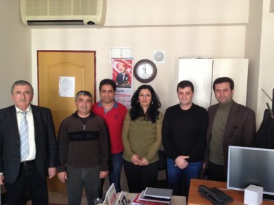 ÇEVRE VE ŞEHİRCİLİK İL MÜDÜRLÜĞÜ`NDE GÖREVLİ ÜYELERİ ZİYARET