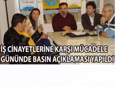 TMMOB BODRUM İKK BASIN AÇIKLAMASI:ÖNCE İNSAN, ÖNCE İŞ GÜVENLİĞİ