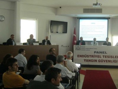 ENDÜSTRİYEL TESİSLERDE YANGIN GÜVENLİĞİ PANELİ YAPILDI