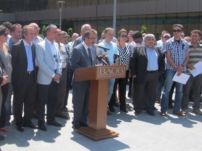 BAOB GEZİ` YE DESTEK VERDİ,