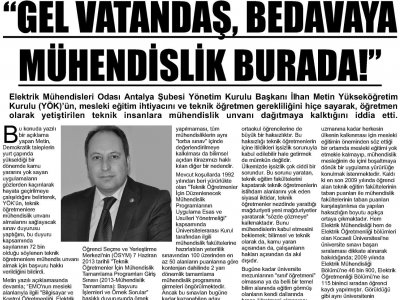GEL VATANDAŞ (AKDENİZ GÜNCEL-18.06.2013)