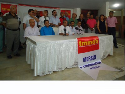 MERSİN İKK BASIN AÇIKLAMASI YAPTI.