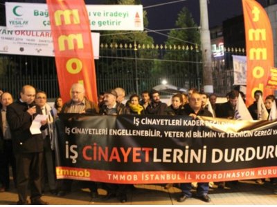TMMOB İSTANBUL İKK: İŞ CİNAYETLERİNİ DURDURUN