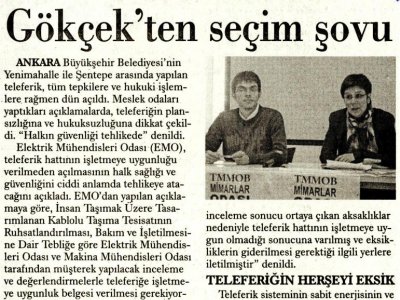 GÖKÇEK`TEN SEÇİM ŞOVU (EVRENSEL, 20.03.2014)